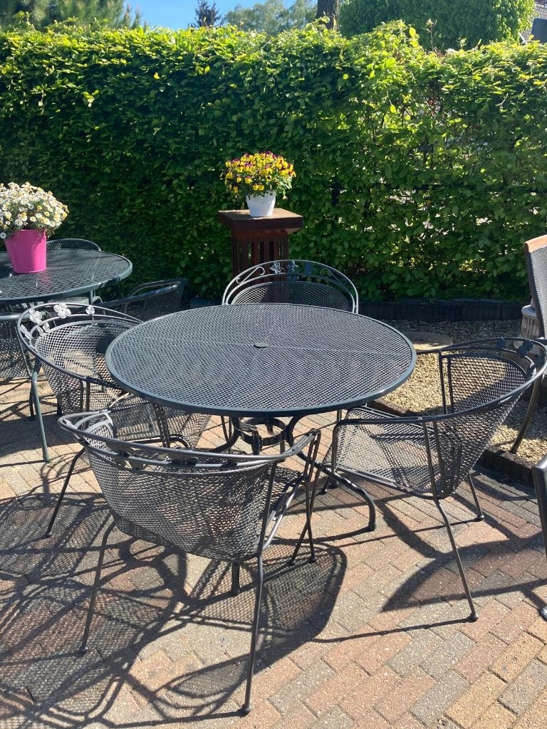 5-delige Tuinset Ketler Toledo; 4 stoelen + tafel, Ophalen, 4 zitplaatsen, Aluminium, Zo goed als nieuw