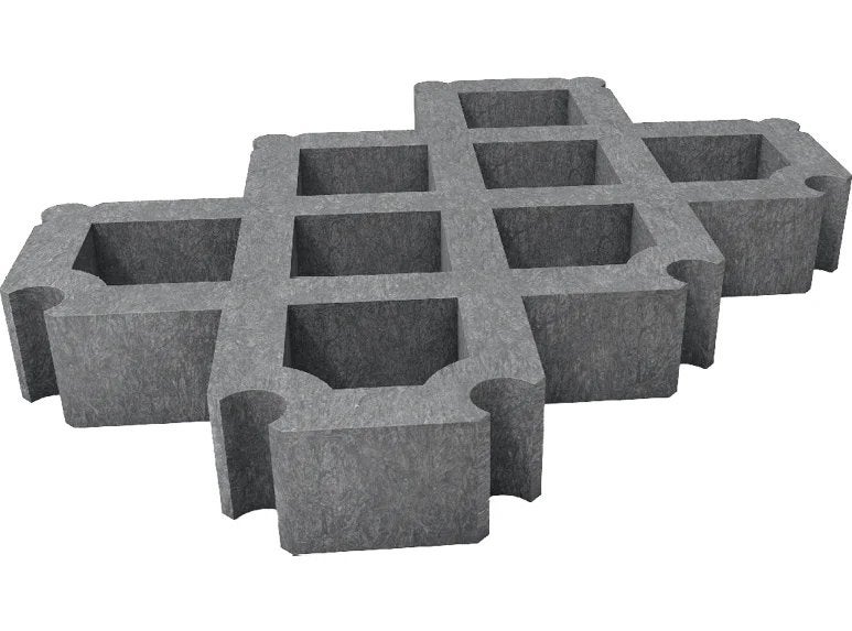 Grasbetontegel Kunststof 60x40x8 cm | Zwaar verkeer, Tuin en Terras, Ophalen of Verzenden, Nieuw, Kunststof, Overige typen