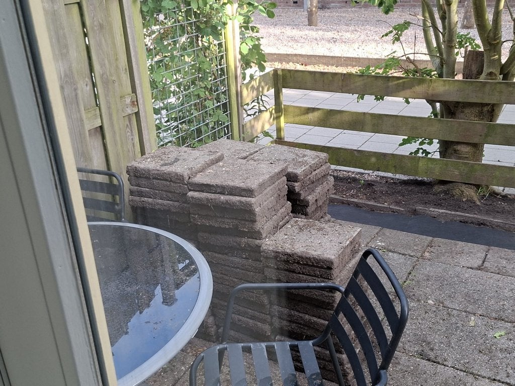 Tegels 30x30 Tuin (gratis), Tuin en Terras, Tegels en Klinkers, Ophalen, Gebruikt, Overige materialen, Overige typen