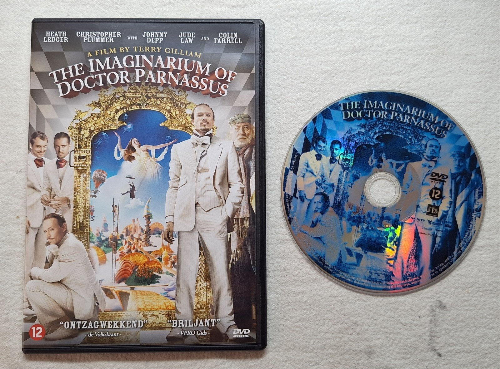 The Imaginarium of Doctor Parnassus ( Gilliam ) met Depp, Cd's en Dvd's, Engels, Nederlands, Ophalen of Verzenden, Avontuur