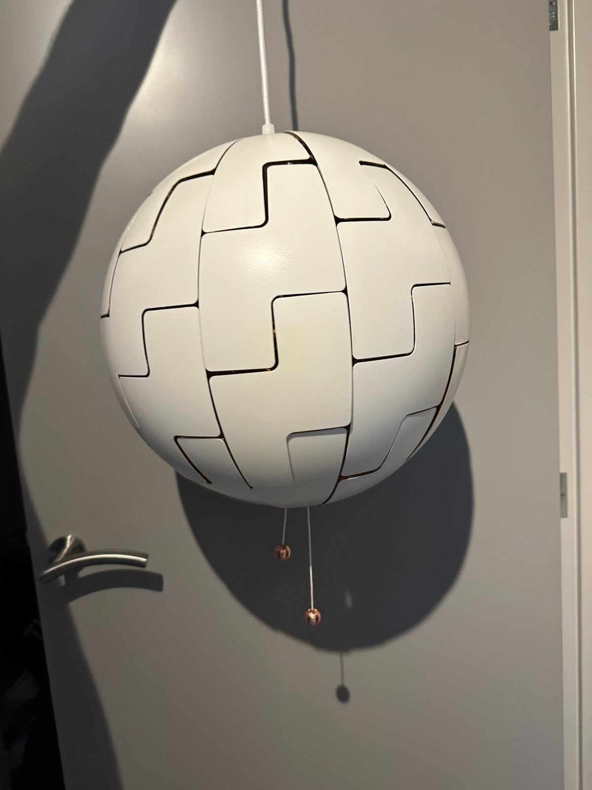 IKEA PS 2014 Hanglamp Design Wit/Koper, Ophalen, Kunststof, Design, E27 (groot)
