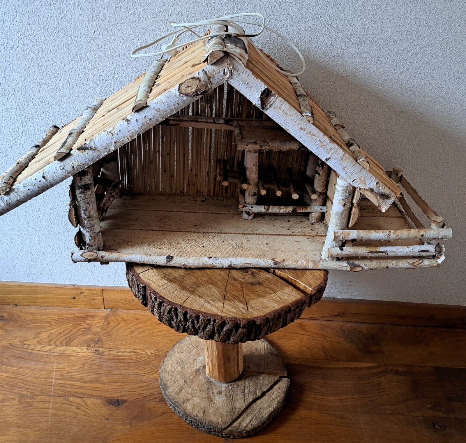Mooie handgemaakte kerststal, Diversen, Ophalen, Zo goed als nieuw