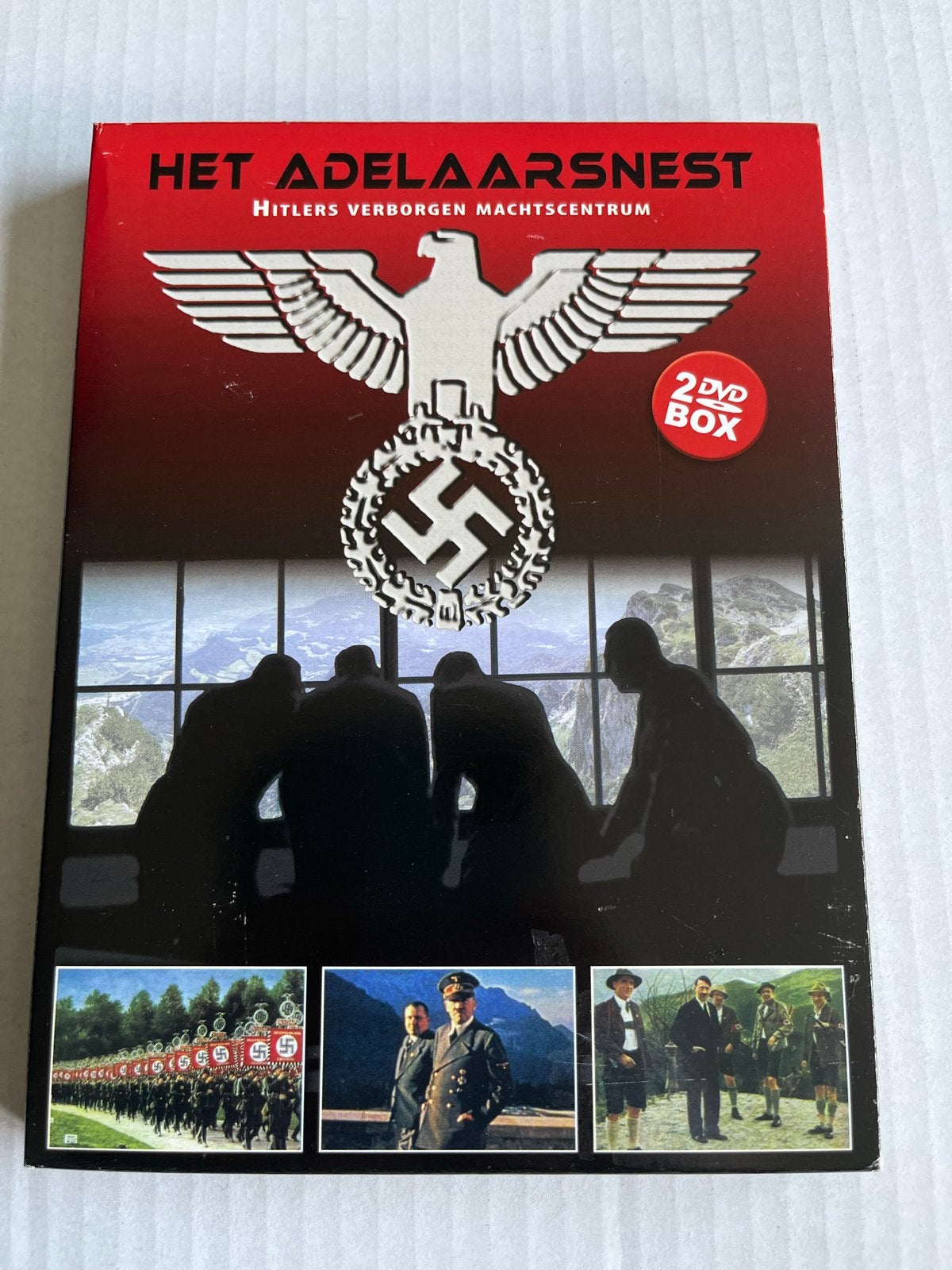 Het Adelaarsnest: Hitlers Verborgen Machtscentrum (2 DVD Box, Gebruikt, Vanaf 16 jaar, Politiek of Geschiedenis, Ophalen of Verzenden