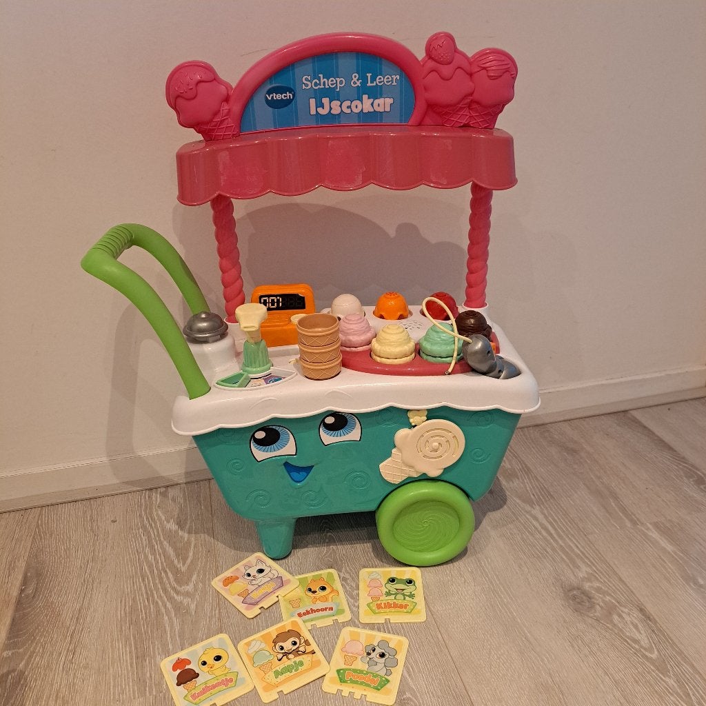 Vtech ijscokar, Ophalen, Zo goed als nieuw, 4 tot 6 jaar