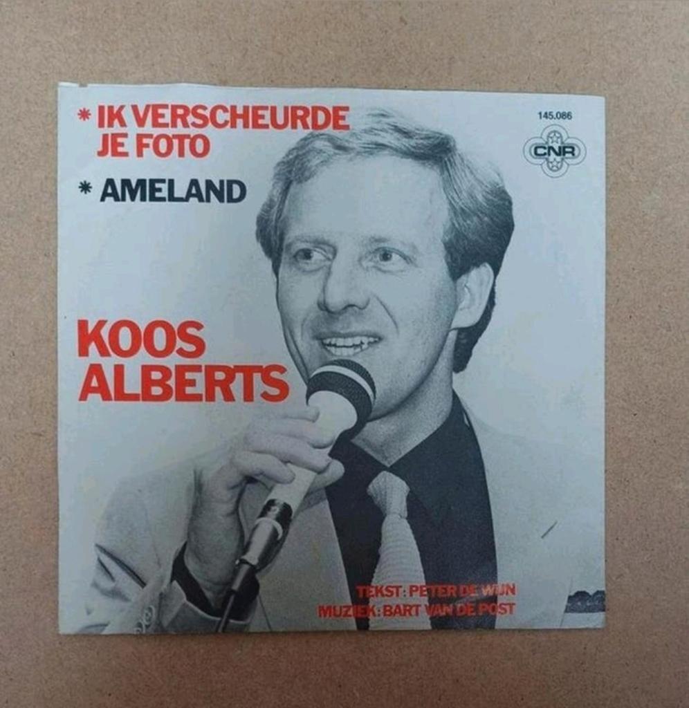Koos Alberts - Ik Verscheurde Je Foto, Beschermende buitenhoes, Ophalen of Verzenden, Gebruikt, Nederlandstalig