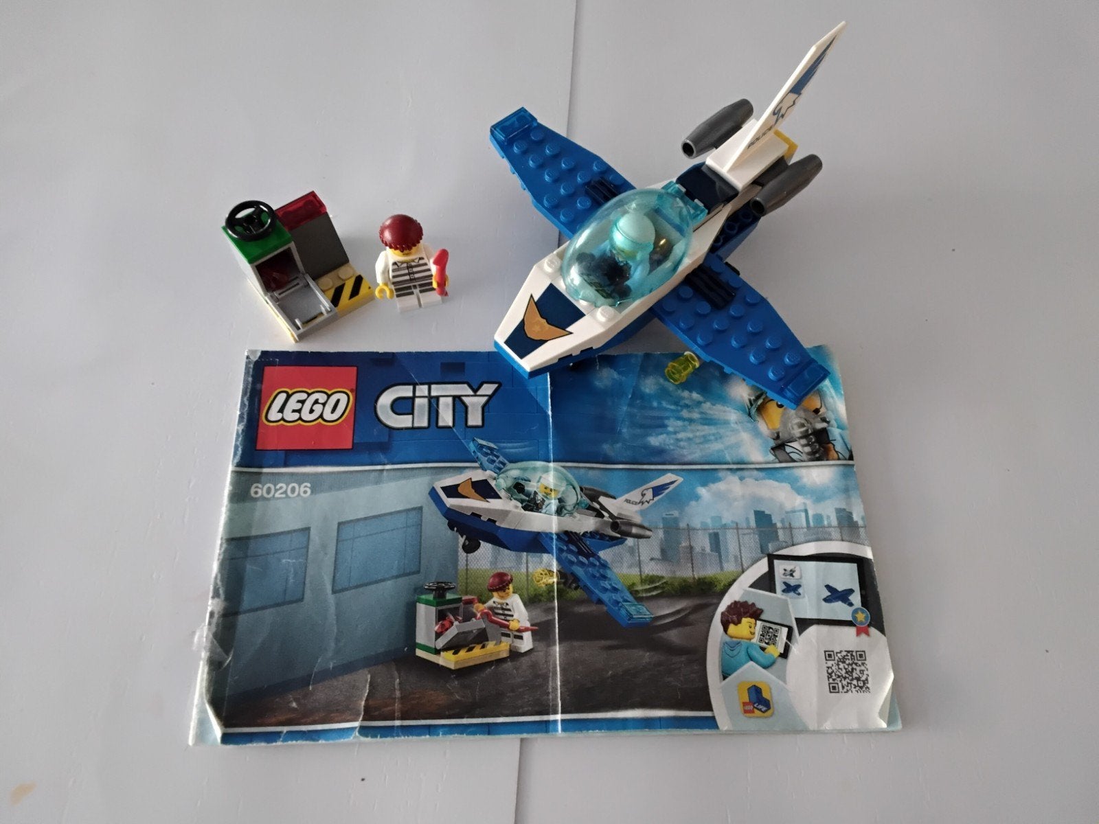 Lego City  - Luchtpolitie ( Lego nr  - 60206, Kinderen en Baby's, Speelgoed | Duplo en Lego, Lego, Ophalen of Verzenden, Complete set