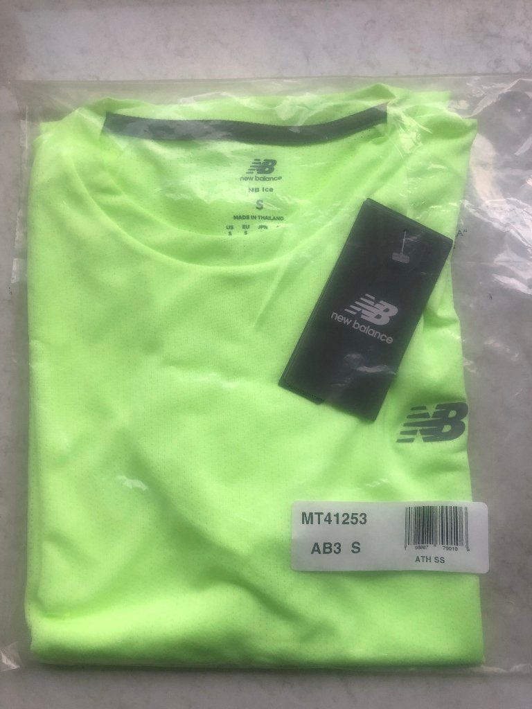 NIEUW !!: New Balance sporshirt "Athletico" , groen, New Balance, Nieuw, Ophalen of Verzenden, Groen
