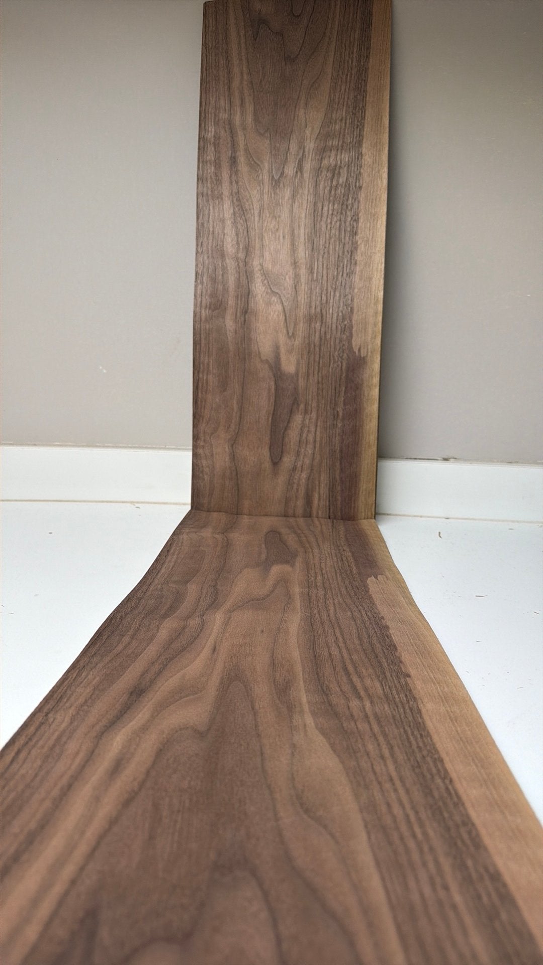 Noten dosse fineer 55x21cm, Ophalen of Verzenden, Nieuw, Kunst en Creatief