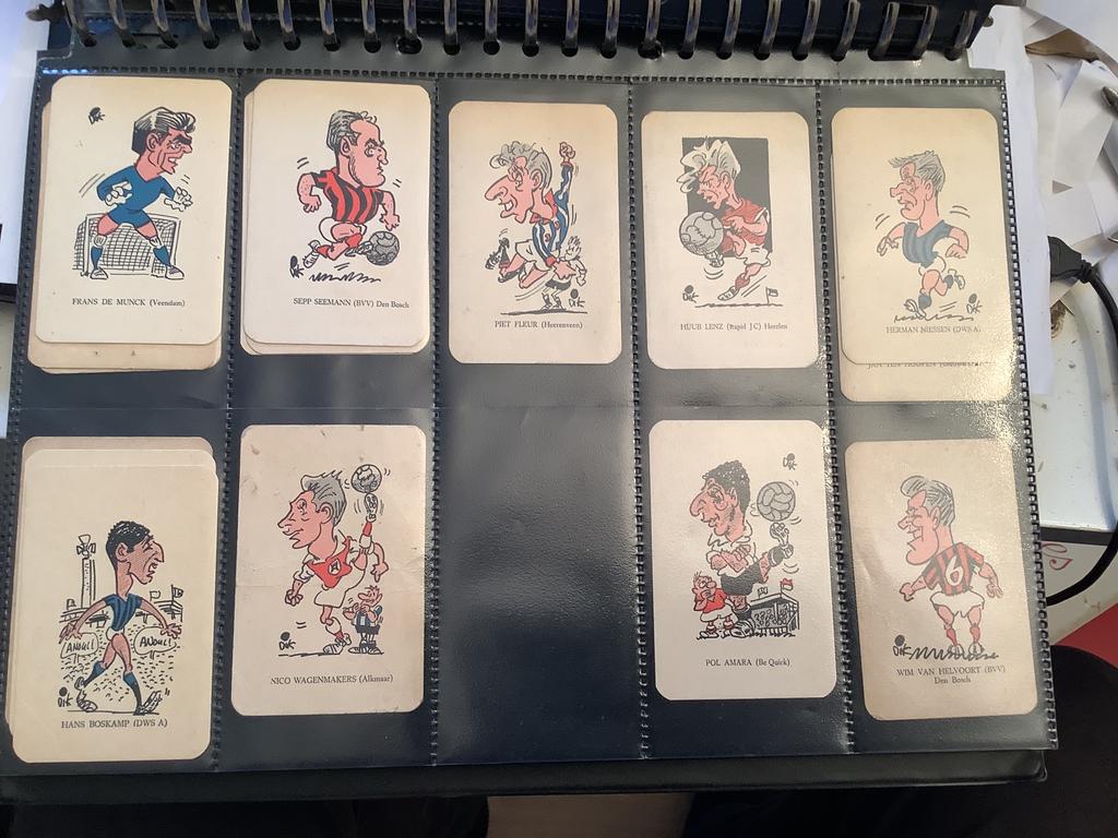 Voetbalplaatjes Bruynesteyn ongenummerd, Ophalen of Verzenden, Gebruikt, Poster, Plaatje of Sticker