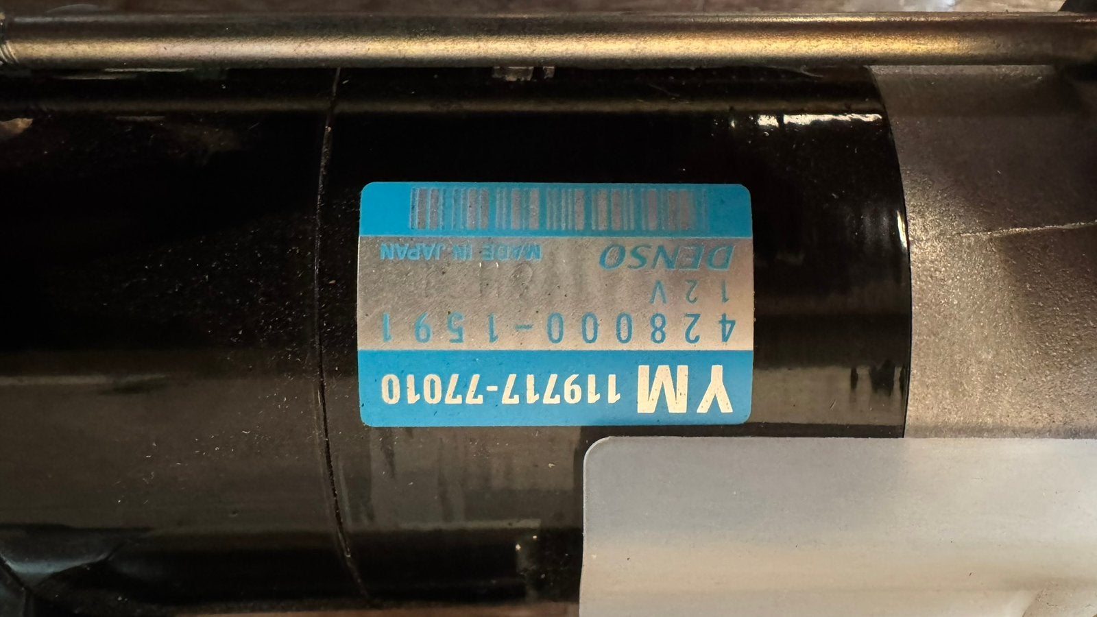 Startmotor Yanmar 3tnv74, Ophalen of Verzenden, Nieuw