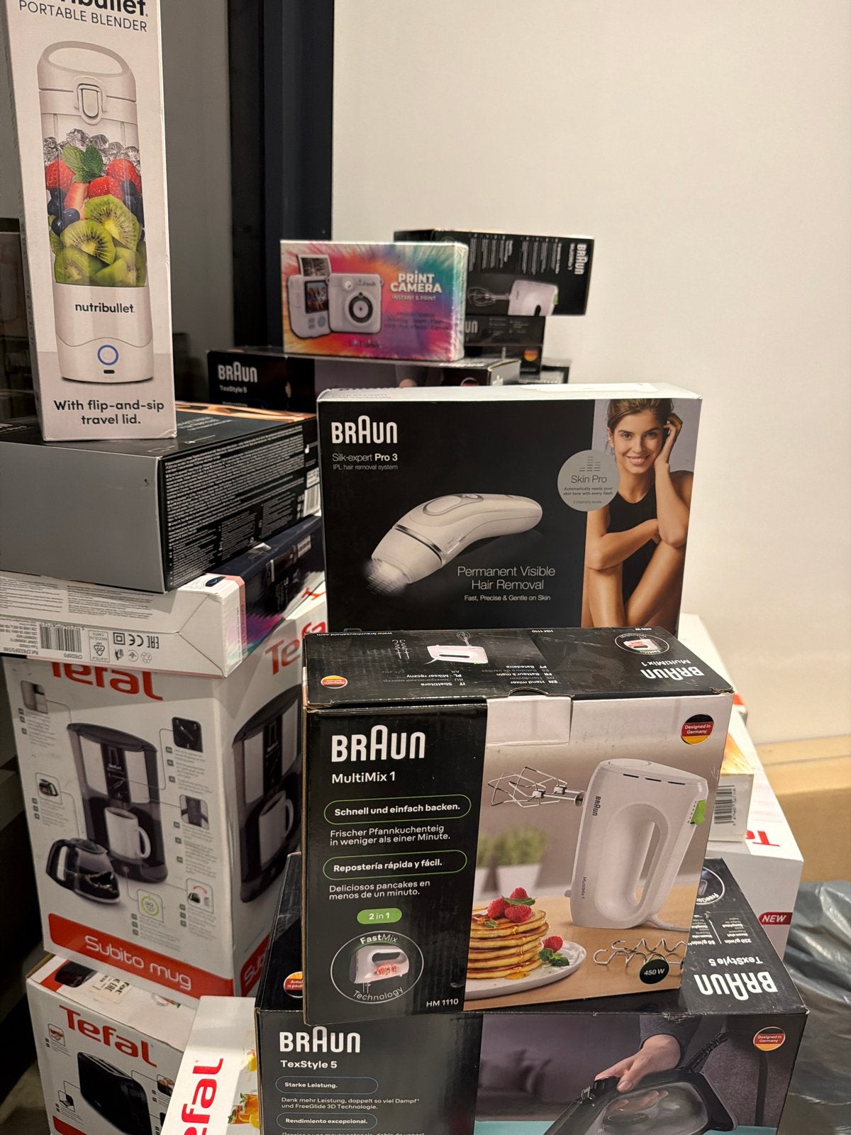 Diverse nieuwe huishoudelijke apparaten en persoonlijke verz, Ophalen, Nieuw, Overige typen