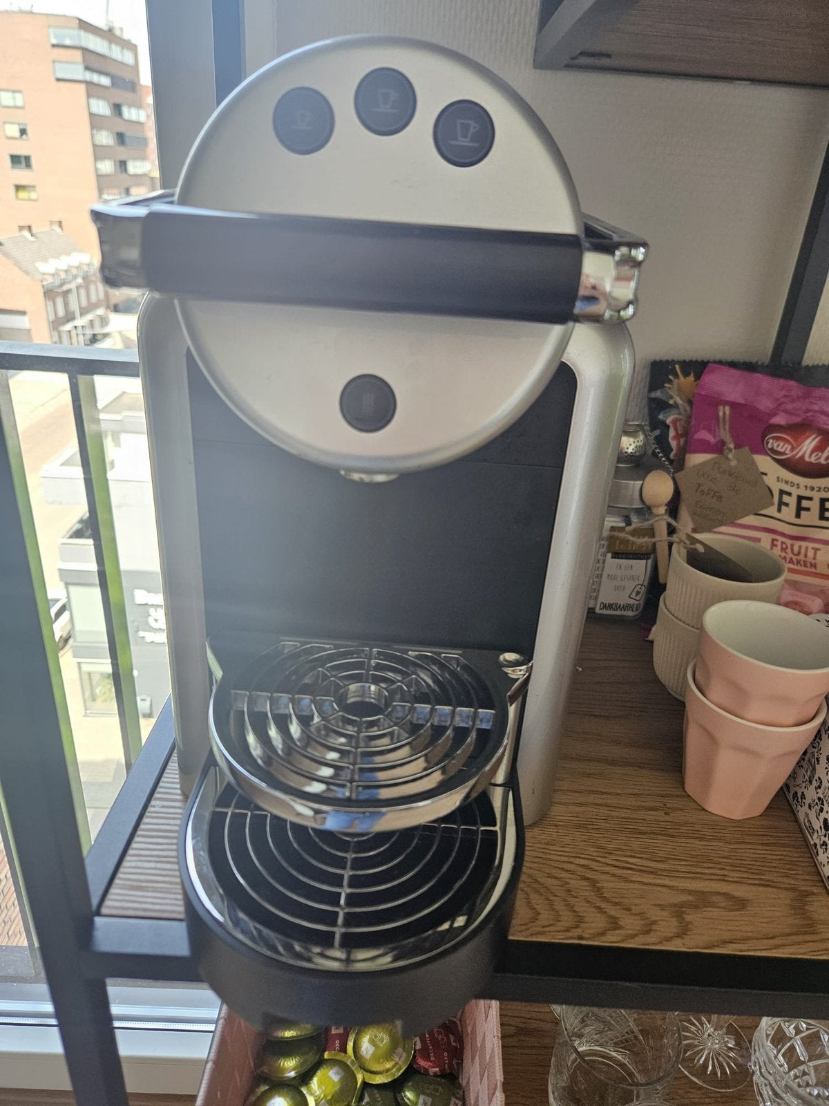 Nespresso Zenius, Ophalen, Zo goed als nieuw, Koffiemachine
