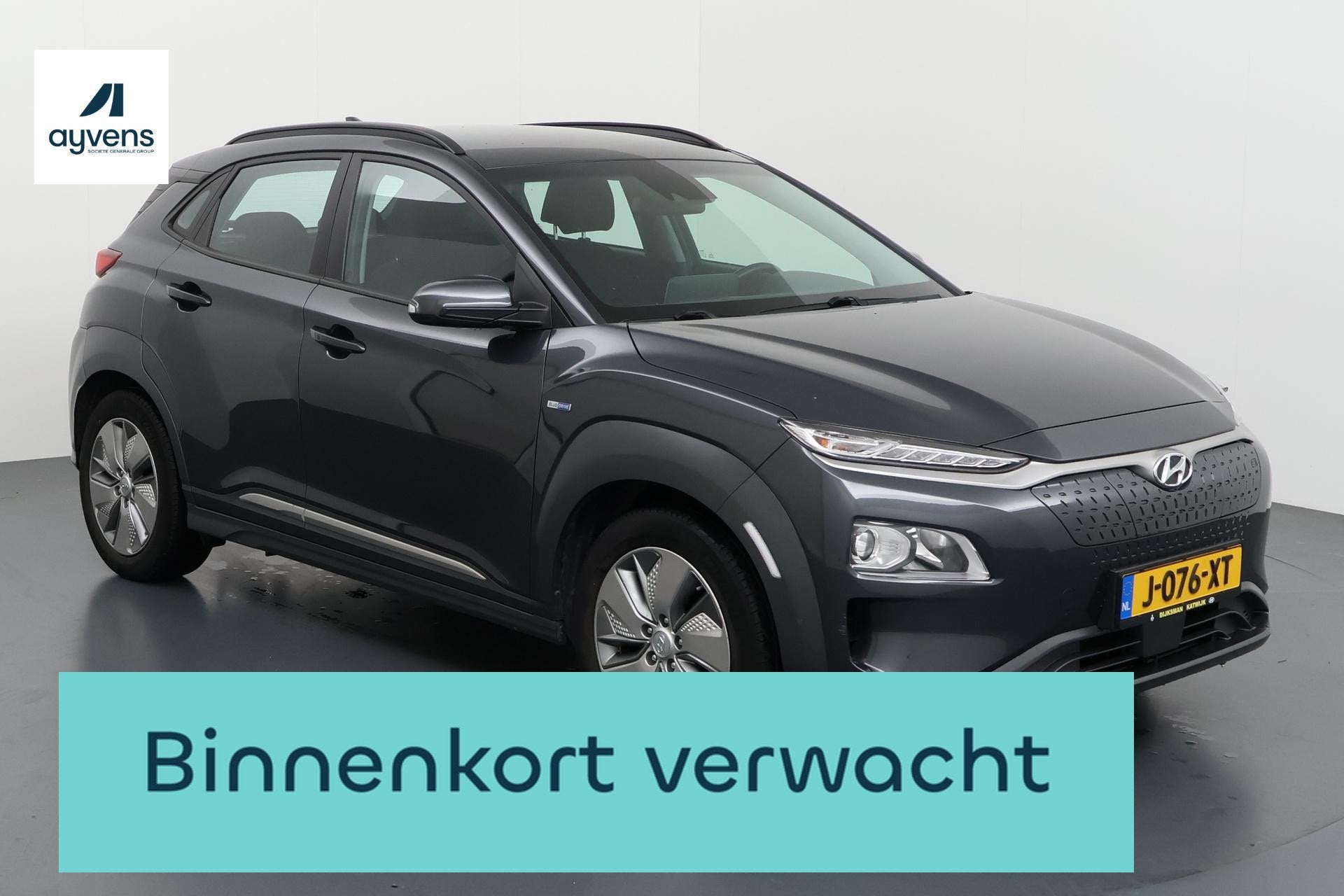 Hyundai Kona EV Comfort 64 kWh Slim en zuinig elektrisch rij, Auto's, Stof, Gebruikt, Origineel Nederlands, 64 kWh