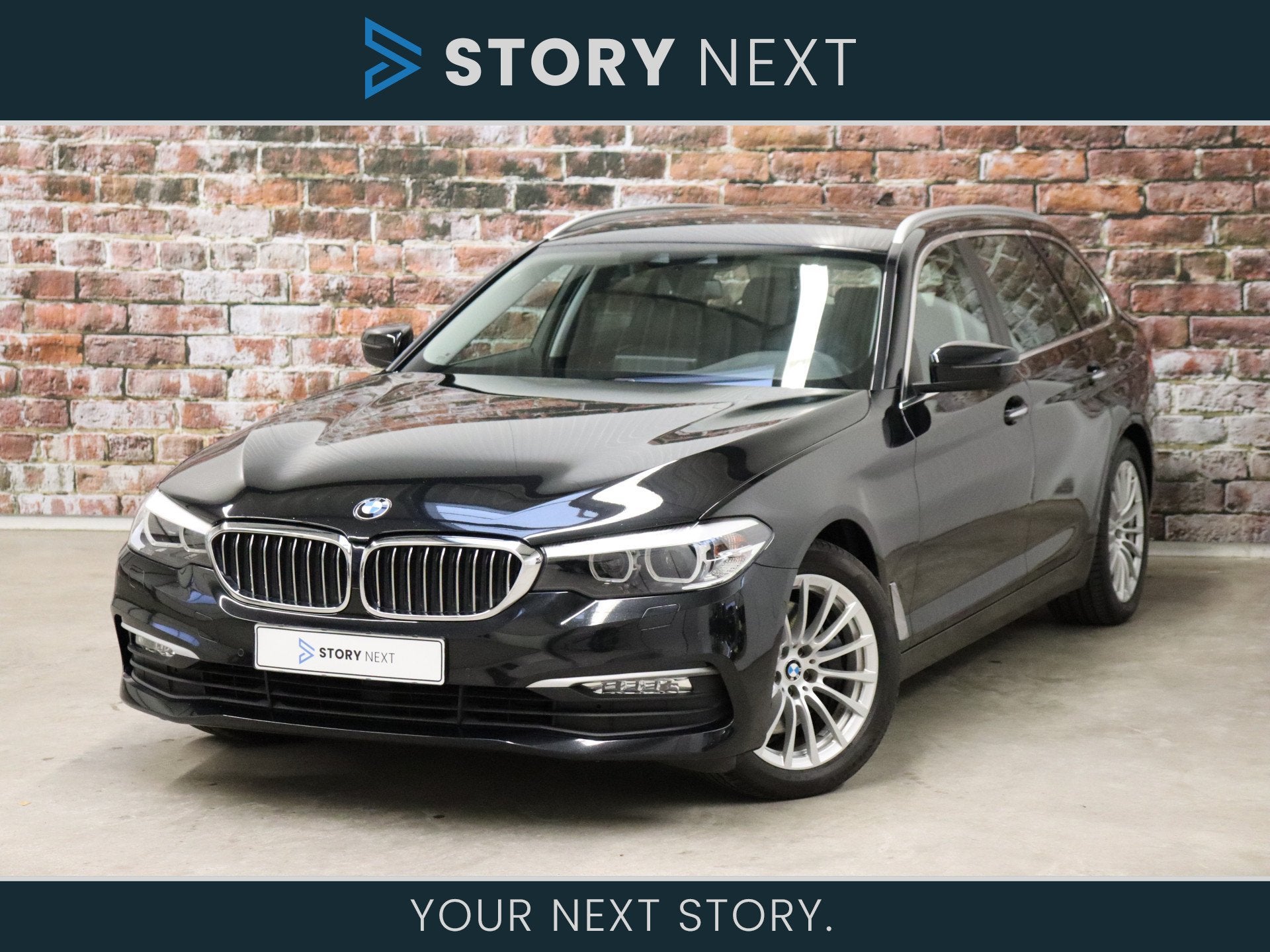 BMW 5 Serie Touring 540i xDrive High Executive Automaat / Ha, Auto's, BMW, Gebruikt, 2000 kg, Leder, Vierwielaandrijving