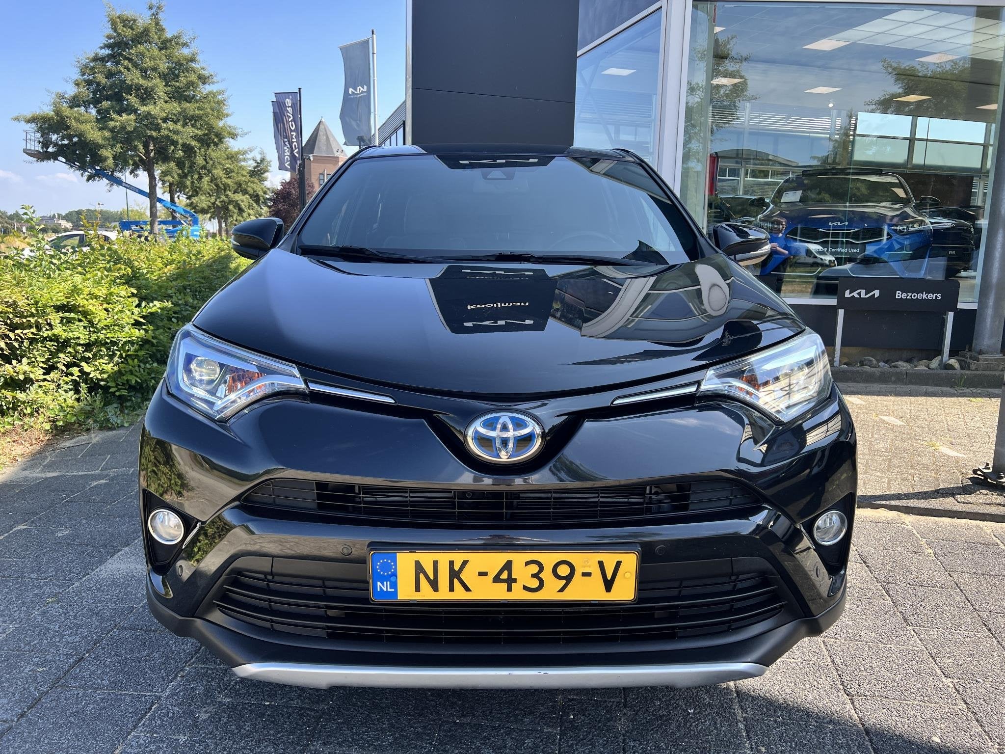 Toyota RAV4 2.5 Hybrid Style Automaat, Trekhaak, All Weather, Auto's, Toyota, Gebruikt, Euro 6, Zwart, Origineel Nederlands