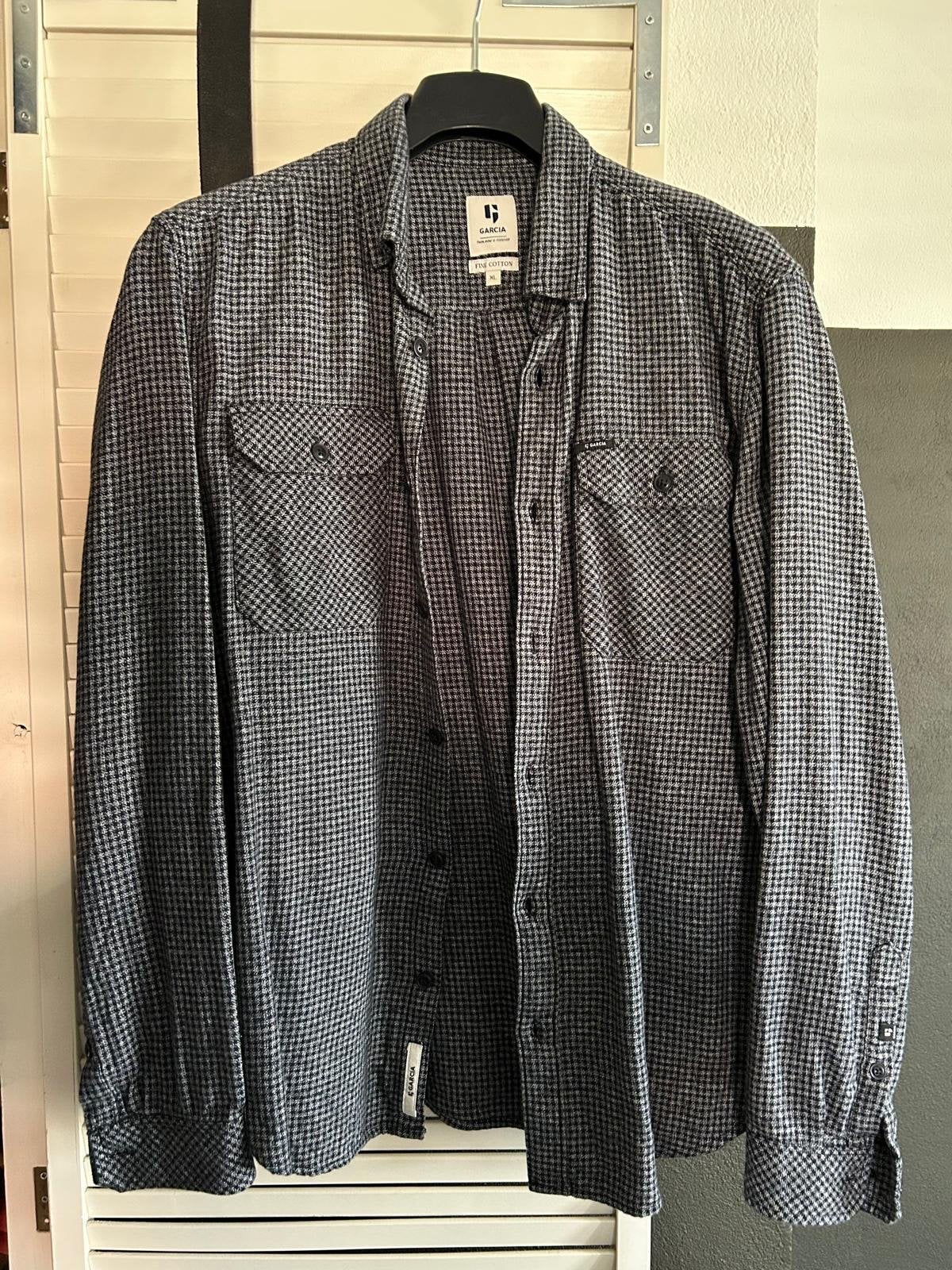 García Overhemd/Blouse - Maat XL, Ophalen of Verzenden, Gedragen, Meerkleurig, Halswijdte 43/44 (XL)