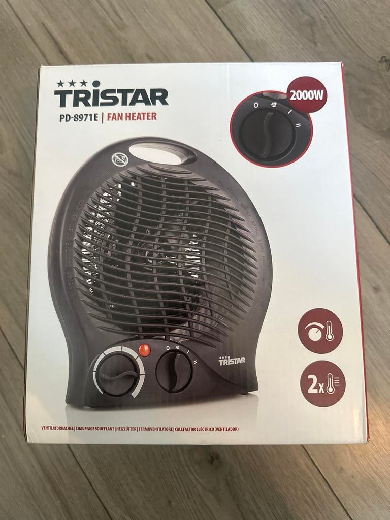 Gratis ophalen: Tristar PD-8971E Ventilator Kachel 2000W, Ophalen, Overige soorten, Elektrisch, Zo goed als nieuw