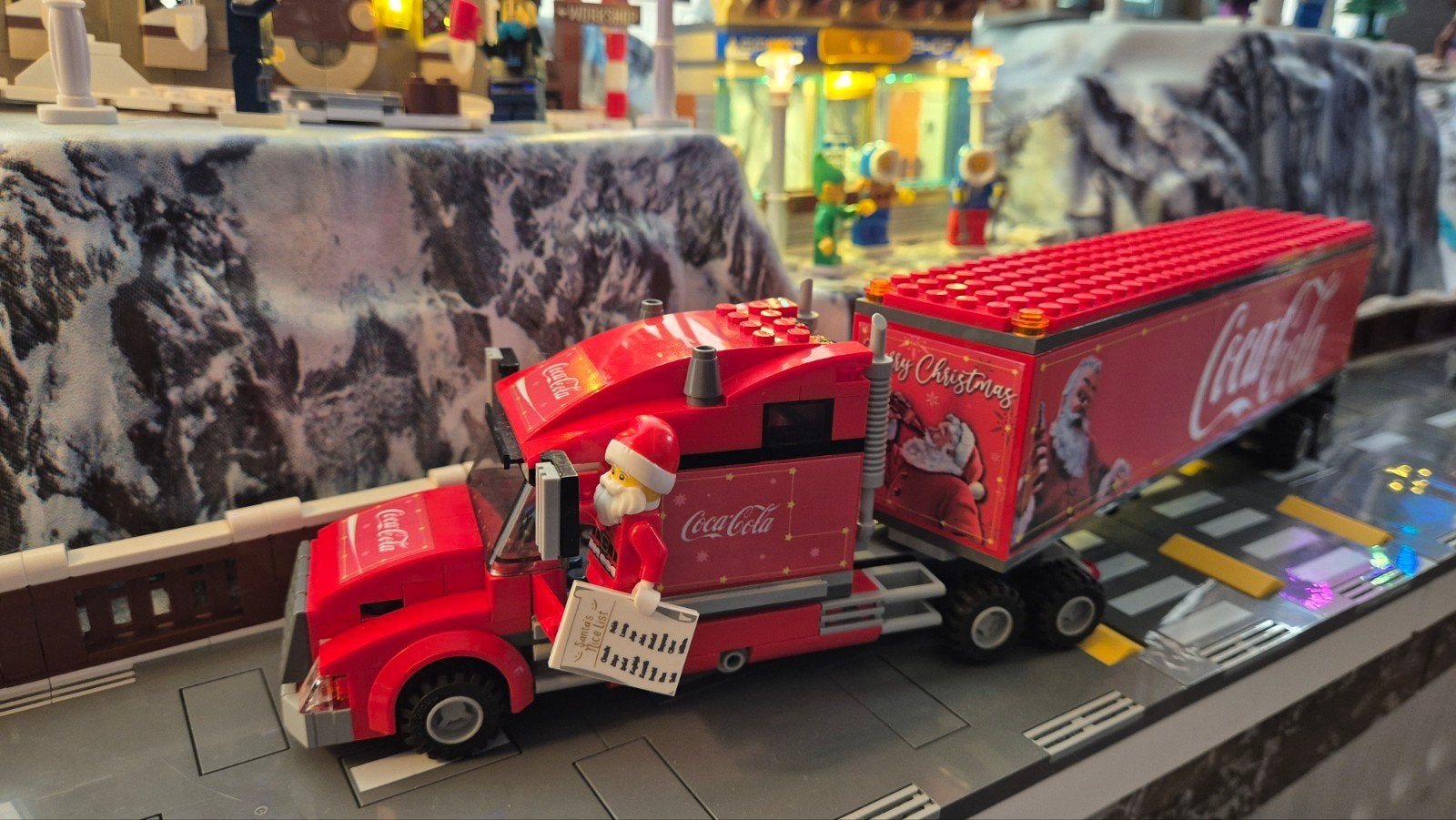 Lego MOC Coca-Cola Kersttruck, Ophalen of Verzenden, Nieuw, Overige merken