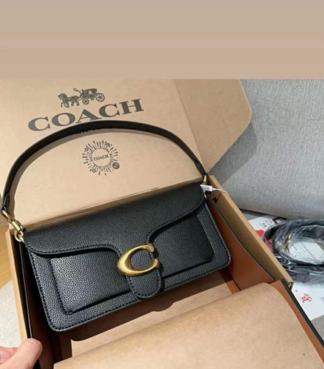 Coach Tabby Schoudertasje Zwart - Nieuw in doos, Ophalen of Verzenden, Nieuw, Zwart, Schoudertasje