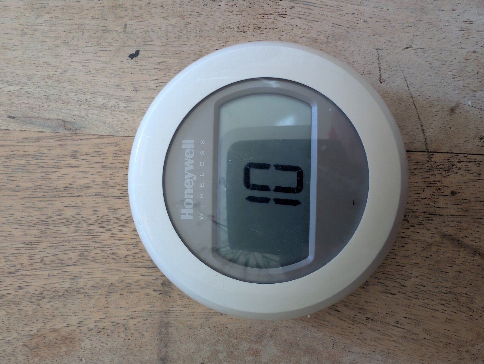 Honeywell Round Wireless T87RF, Ophalen