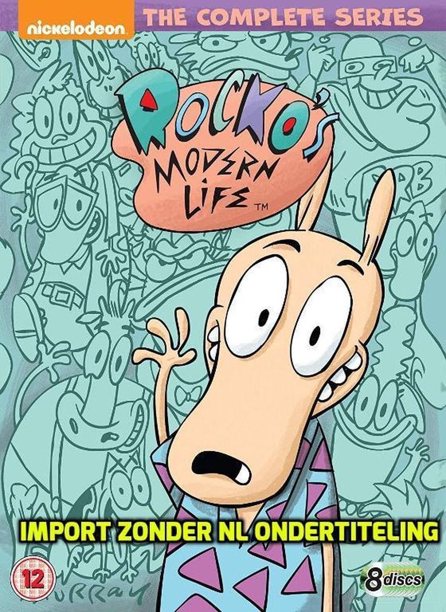 Rocko’s Modern Life – The Complete Series DVD Box, Alle leeftijden, Ophalen of Verzenden, Zo goed als nieuw