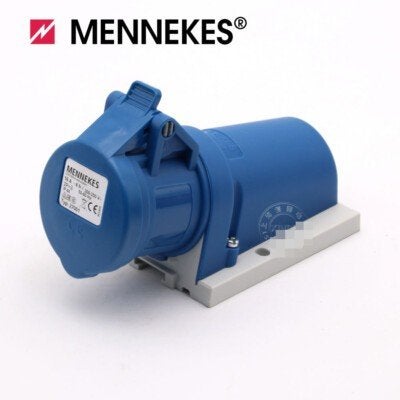 Mennekes blauw CEE 230 V opbouw stopcontact Ceeform, Ophalen of Verzenden, Zo goed als nieuw, Stopcontact