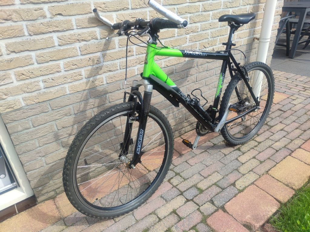 Raleigh all terrain fiets, Fietsen en Brommers, Fietsen | Mountainbikes en ATB, Gebruikt, Heren, 53 tot 57 cm, Ophalen