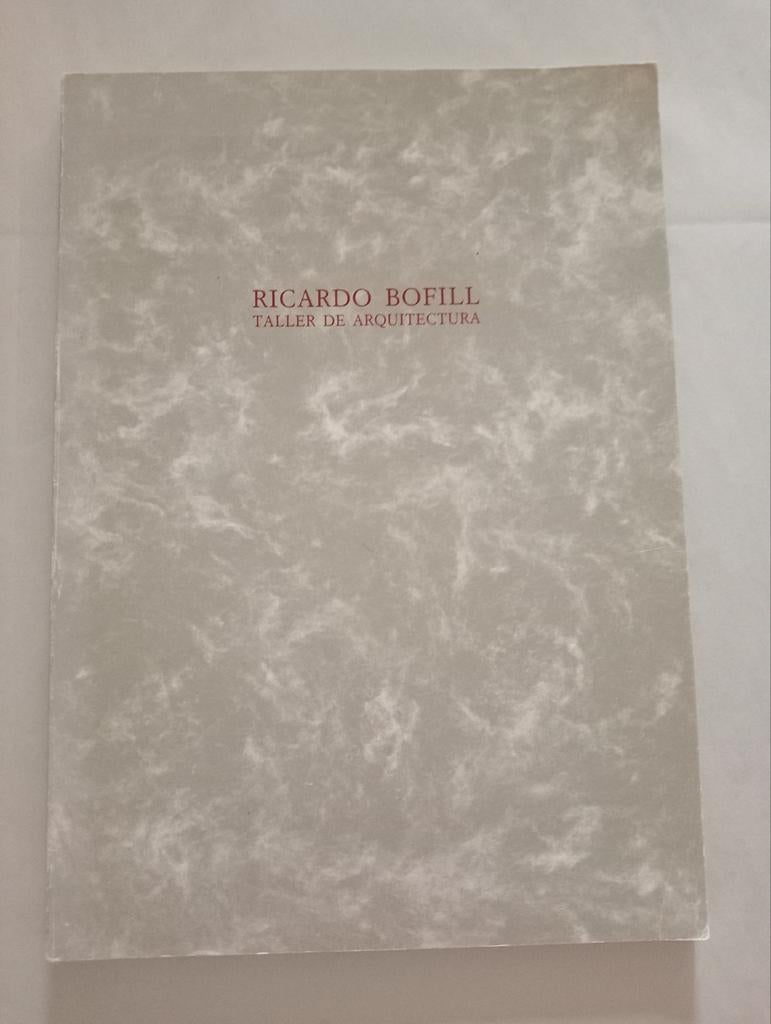 Ricardo Bofill Taller de Arquitectura, Ophalen of Verzenden, Gelezen