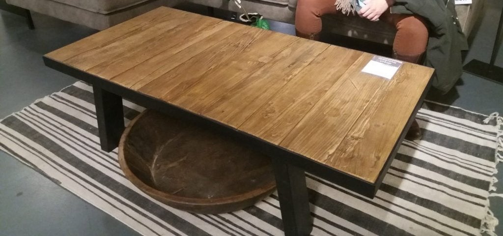 Salon tafel (elmwood l140xb80xh42 cm), Ophalen