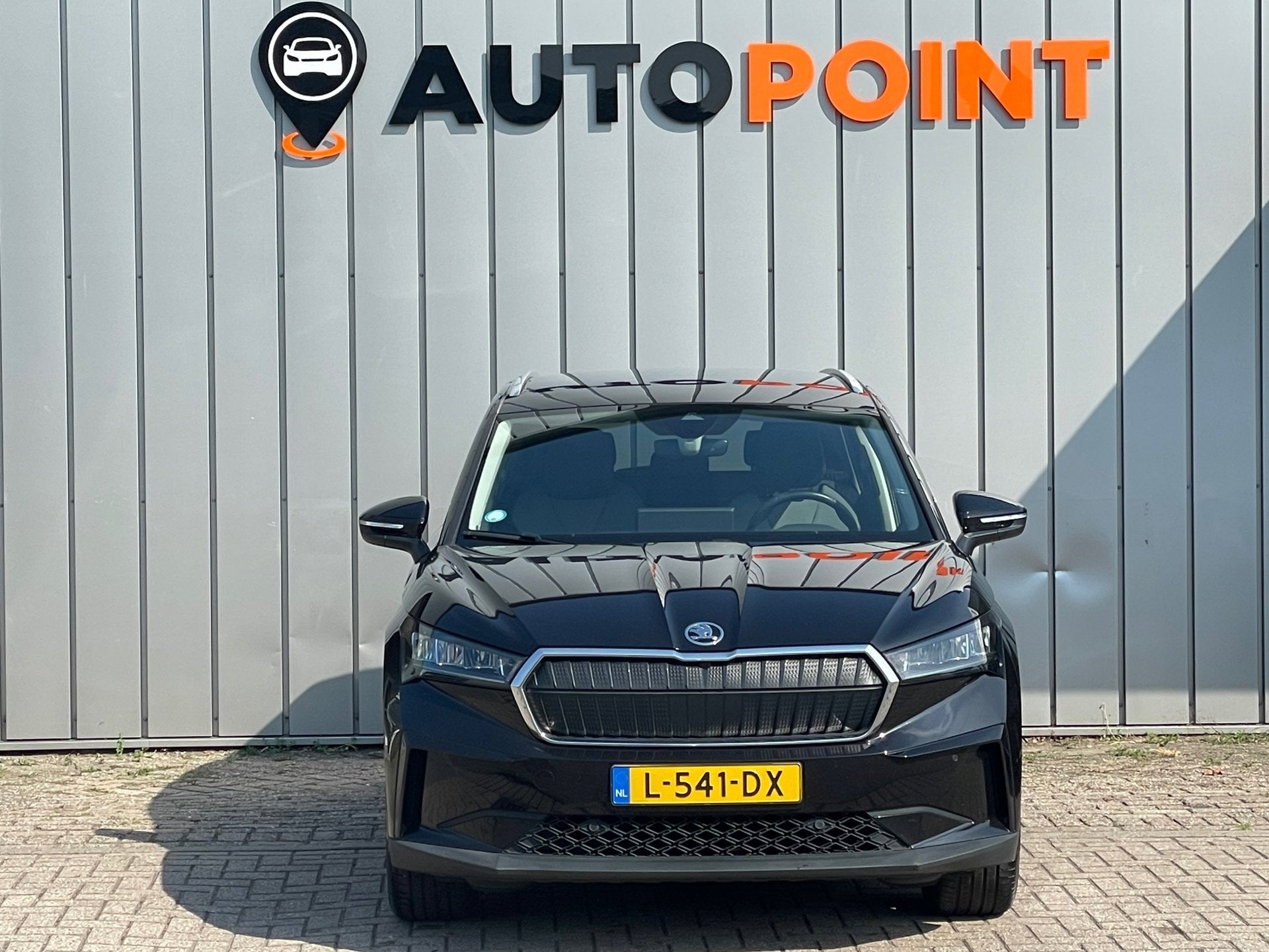 Skoda Enyaq iV 80 SOH 90% DEALEROND FASE 3 WARMTEPOMP|SOH 90, Auto's, Dealer onderhouden, Achterwielaandrijving, Gebruikt, Leder en Stof