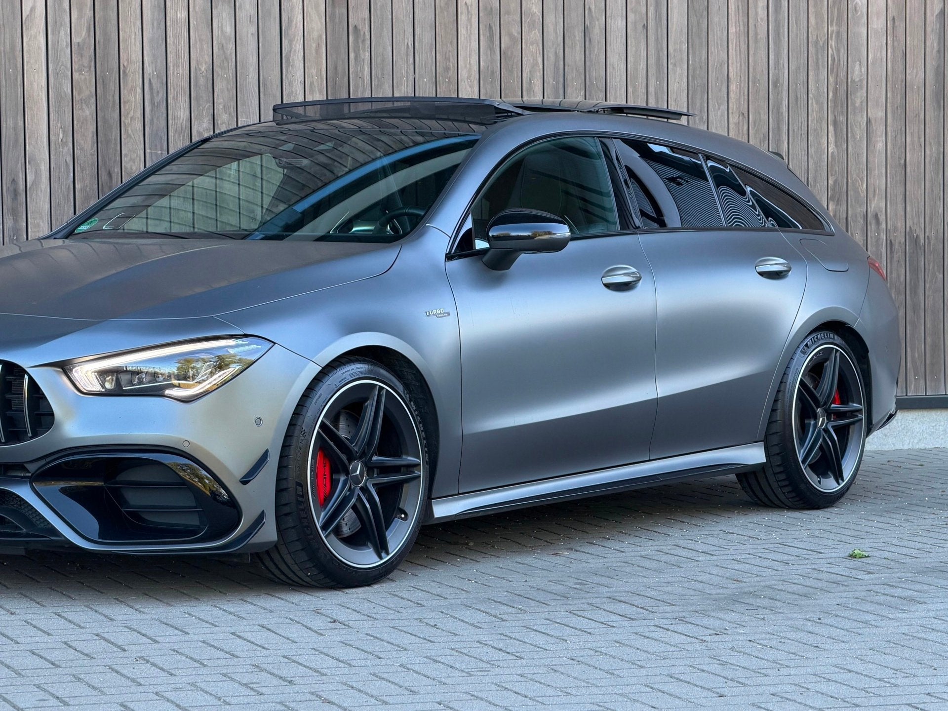 Mercedes-Benz CLA-klasse Shooting Brake AMG 45 S 4MATIC+, CLA, Gebruikt, Zwart, 4 cilinders
