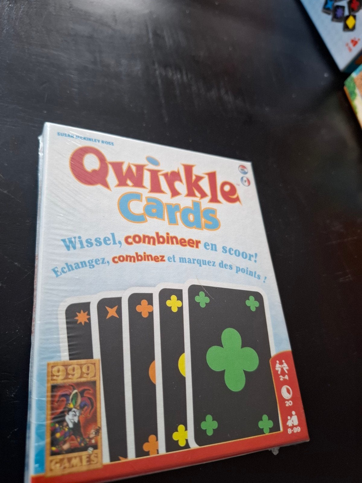 Qwirkle cards, Een of twee spelers, Ophalen of Verzenden, Nieuw, 999-games