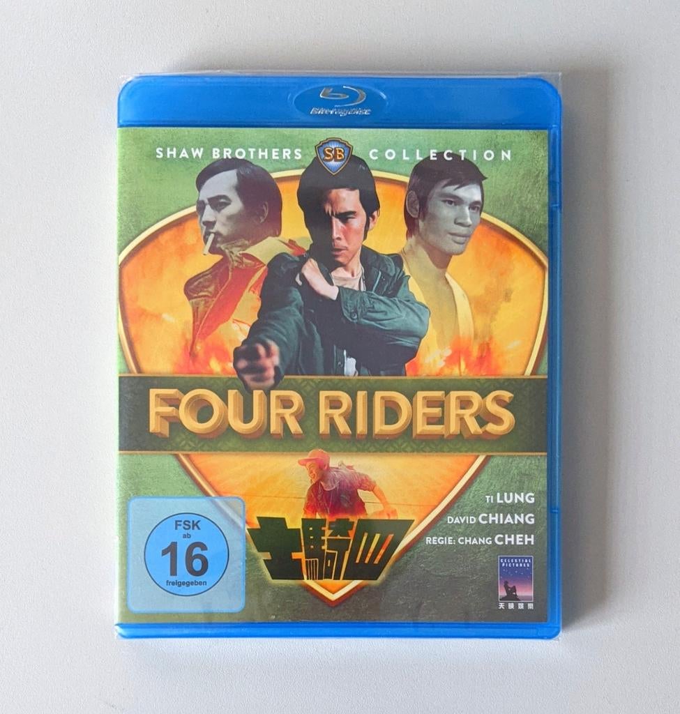 Four Riders | 1972 | Shaw Brothers, Cd's en Dvd's, Blu-ray, Verzenden, Nieuw in verpakking, Actie