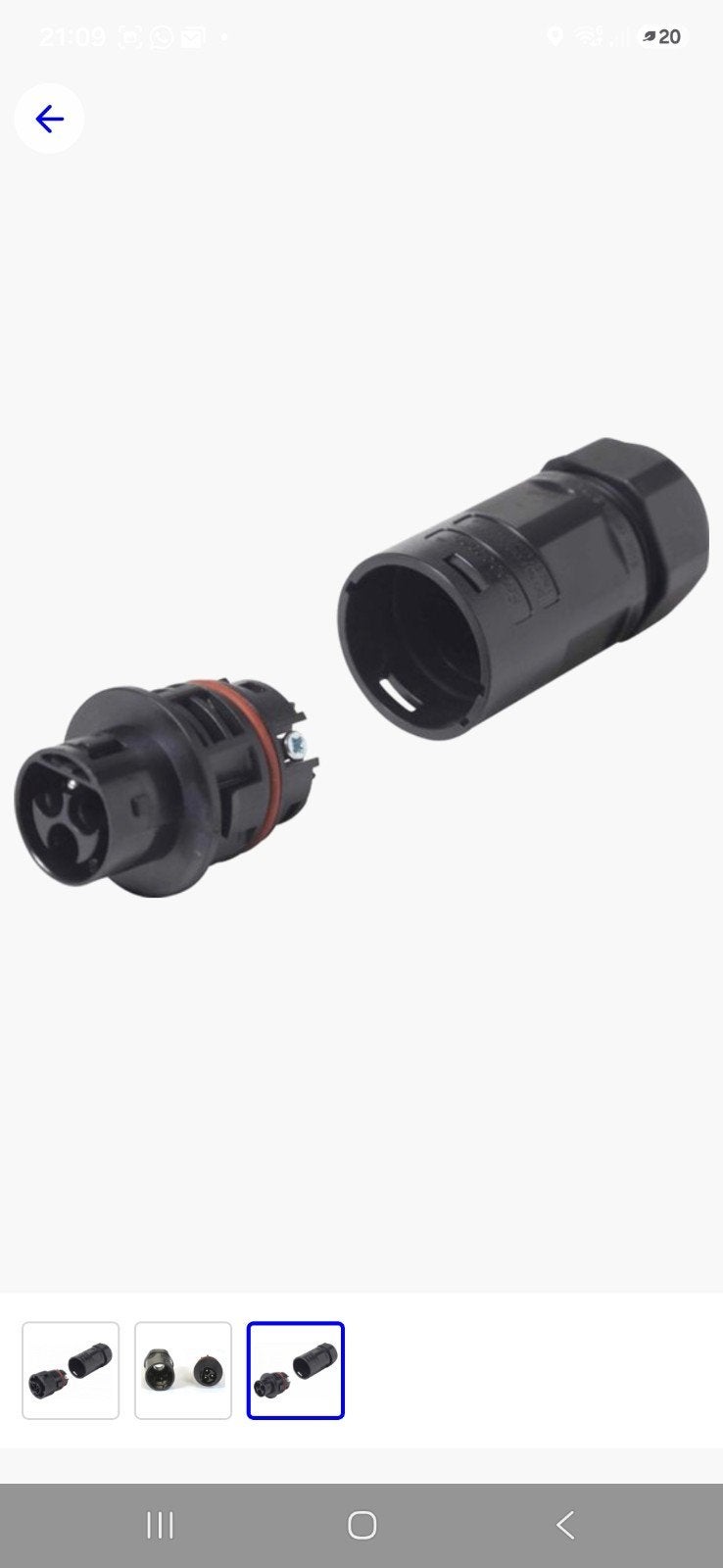 50x APsystems / Exceedconn AC connector – YC600 / DS3 / QS1, Ophalen of Verzenden, Nieuw, Overige merken, Stekker