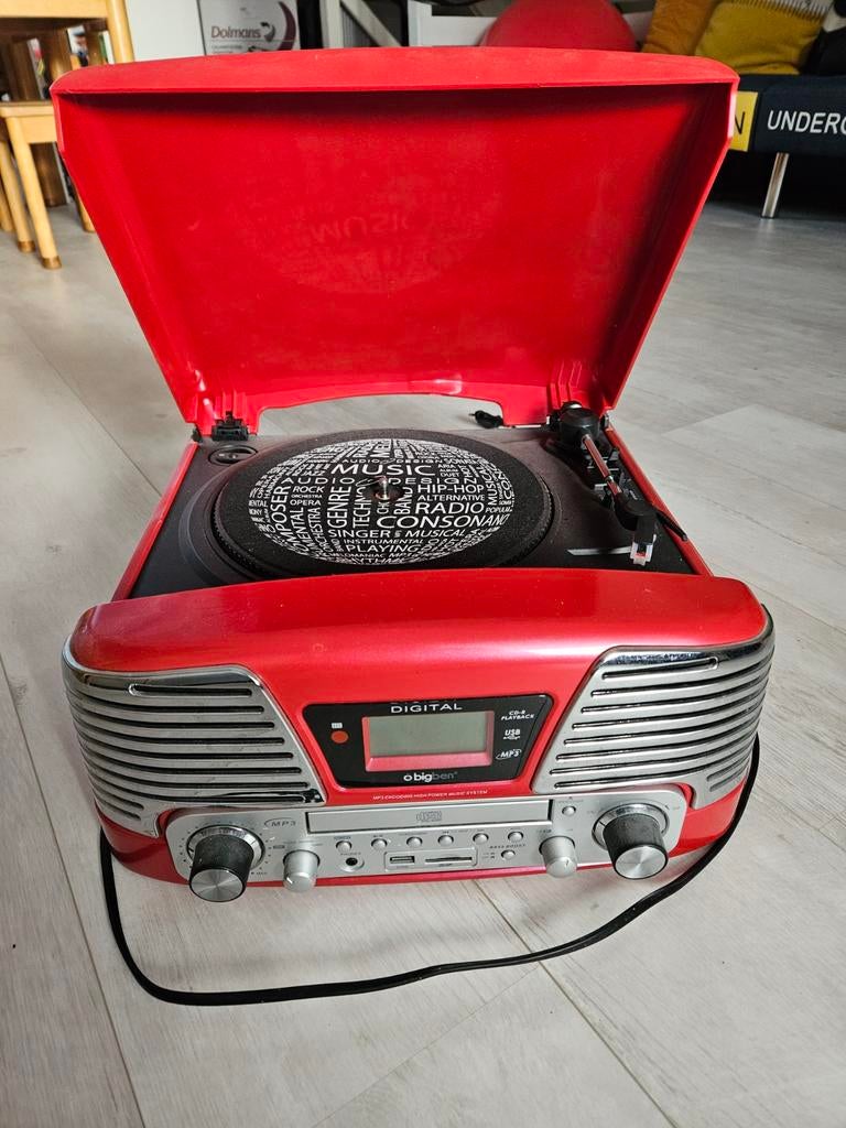 Big Ben Interactive Record player, Audio, Tv en Foto, Platenspelers, Ophalen, Overige merken