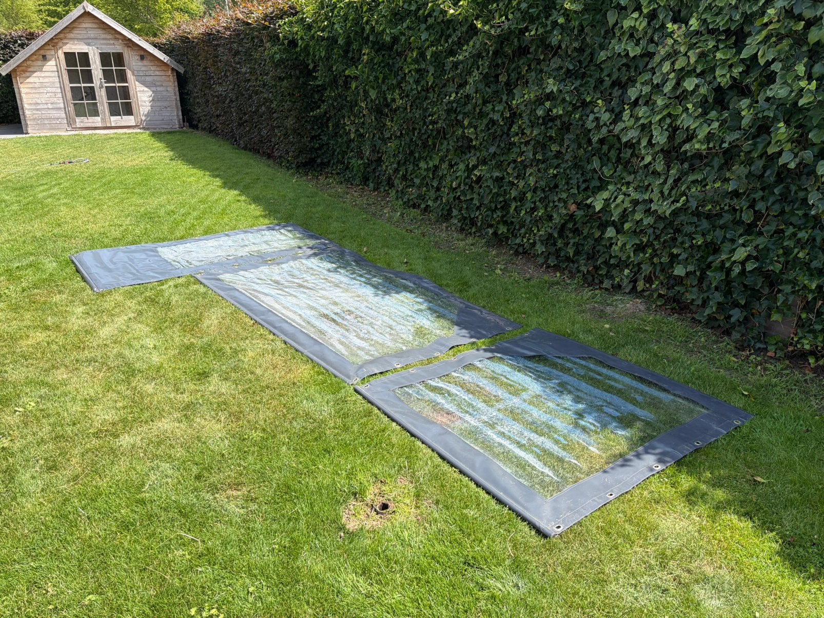 Verandazeil / zeildoek, Ophalen, Zo goed als nieuw, Veranda