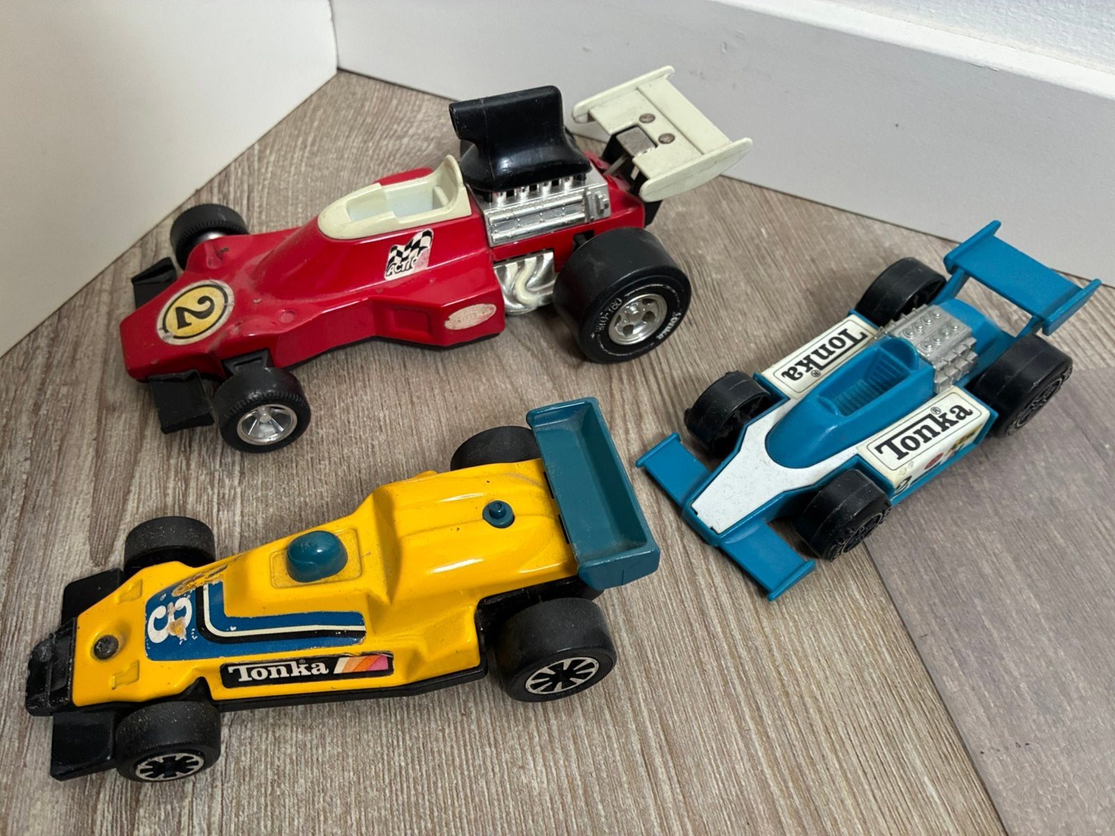 Tonka Formule 1 auto’s, Ophalen of Verzenden, Gebruikt