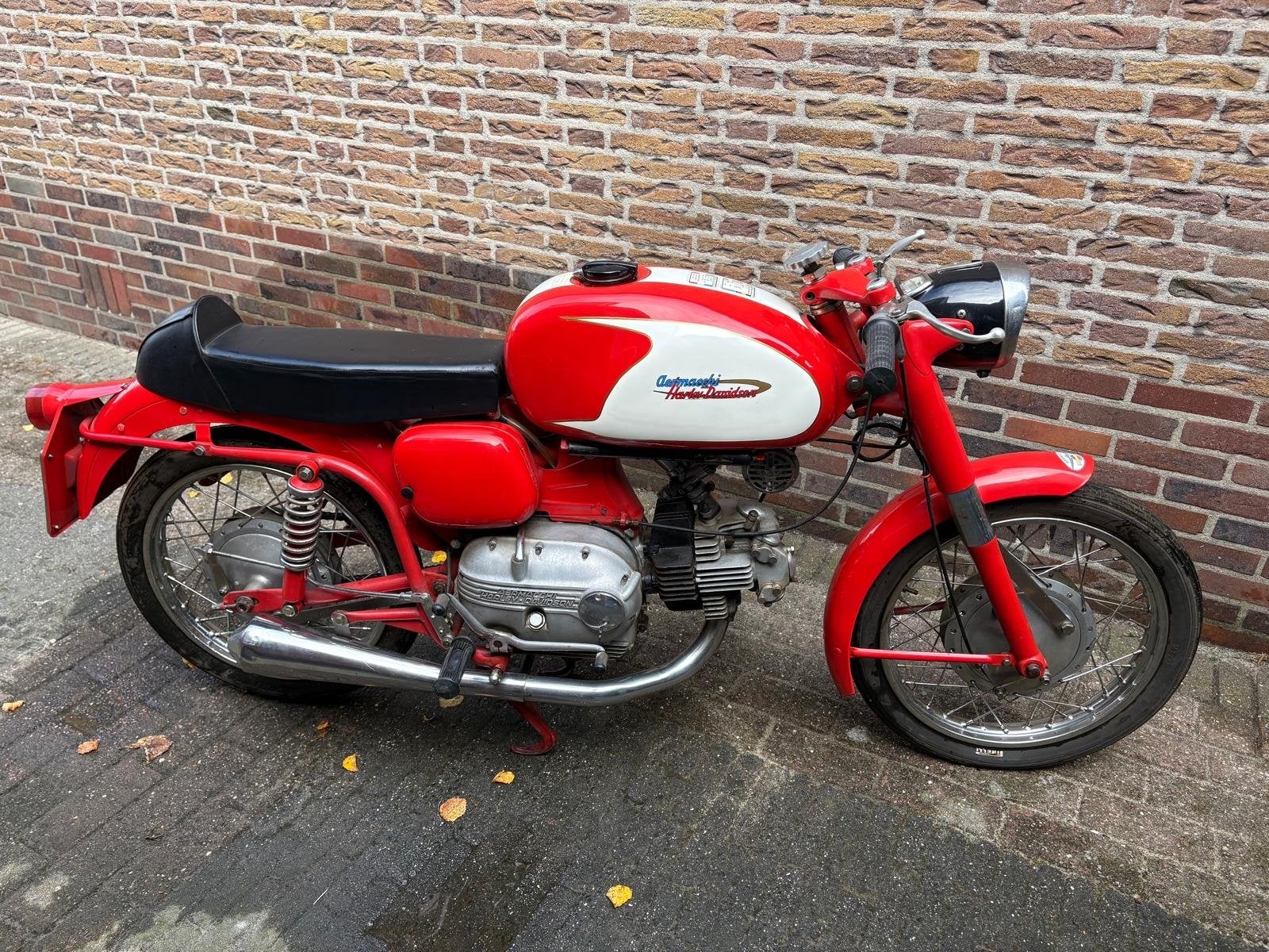 Aermacchi Harley-Davidson - Vintage Motorfiets, 250 cc, Motorrijbewijs A, Gebruikt, Particulier