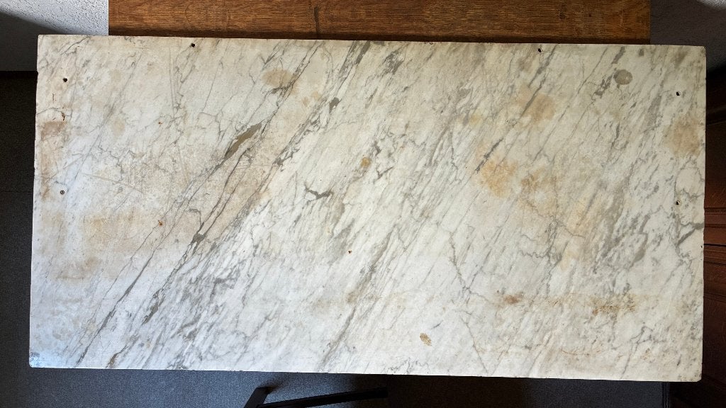 Marmeren plaat marmer, Ophalen, Gebruikt, Overige materialen, 20 tot 50 mm