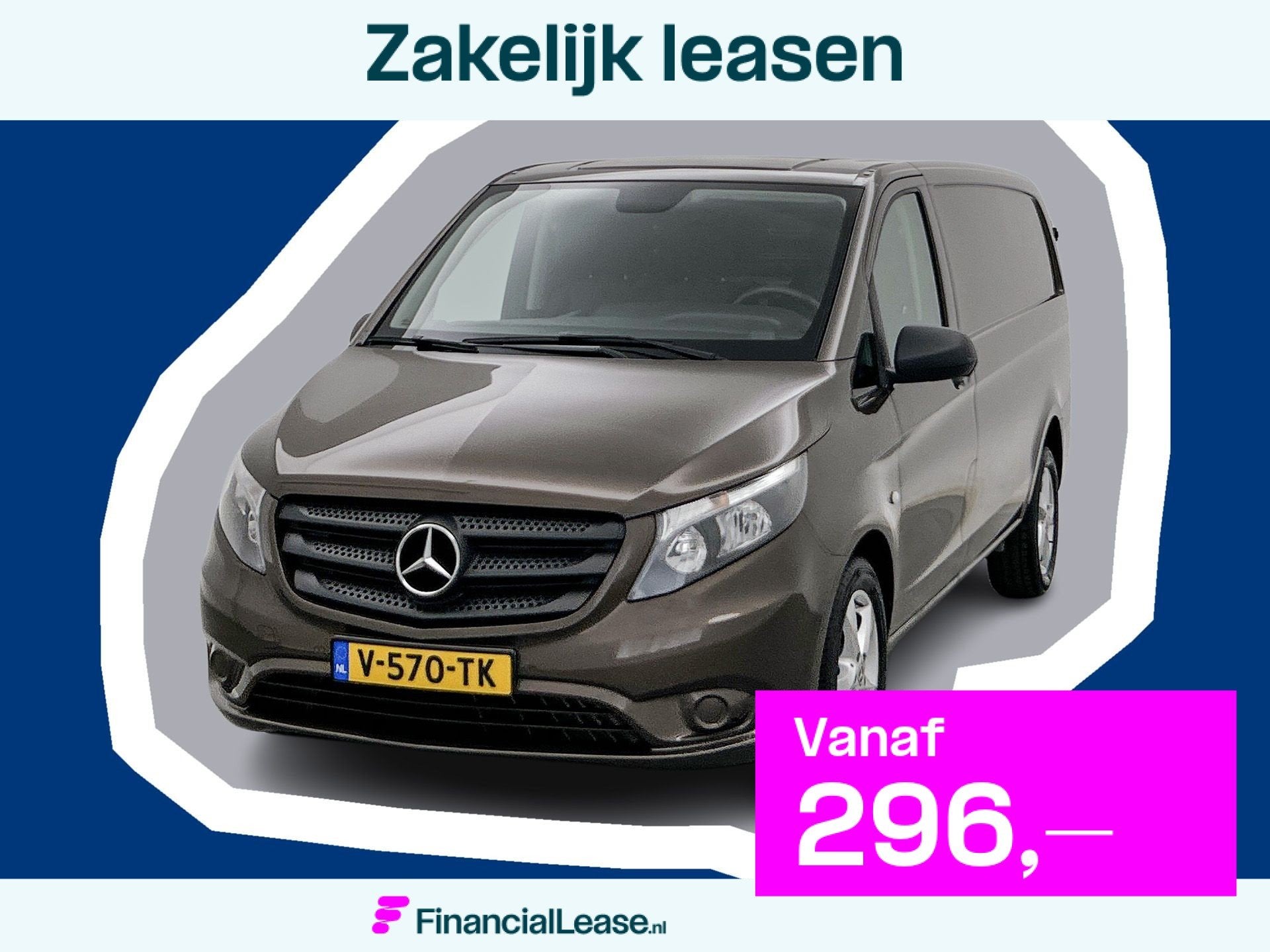 Mercedes-Benz Vito 116 CDI Lang Navigatie Airco Cruise Contr, Automaat, Gebruikt, Euro 6, 4 cilinders