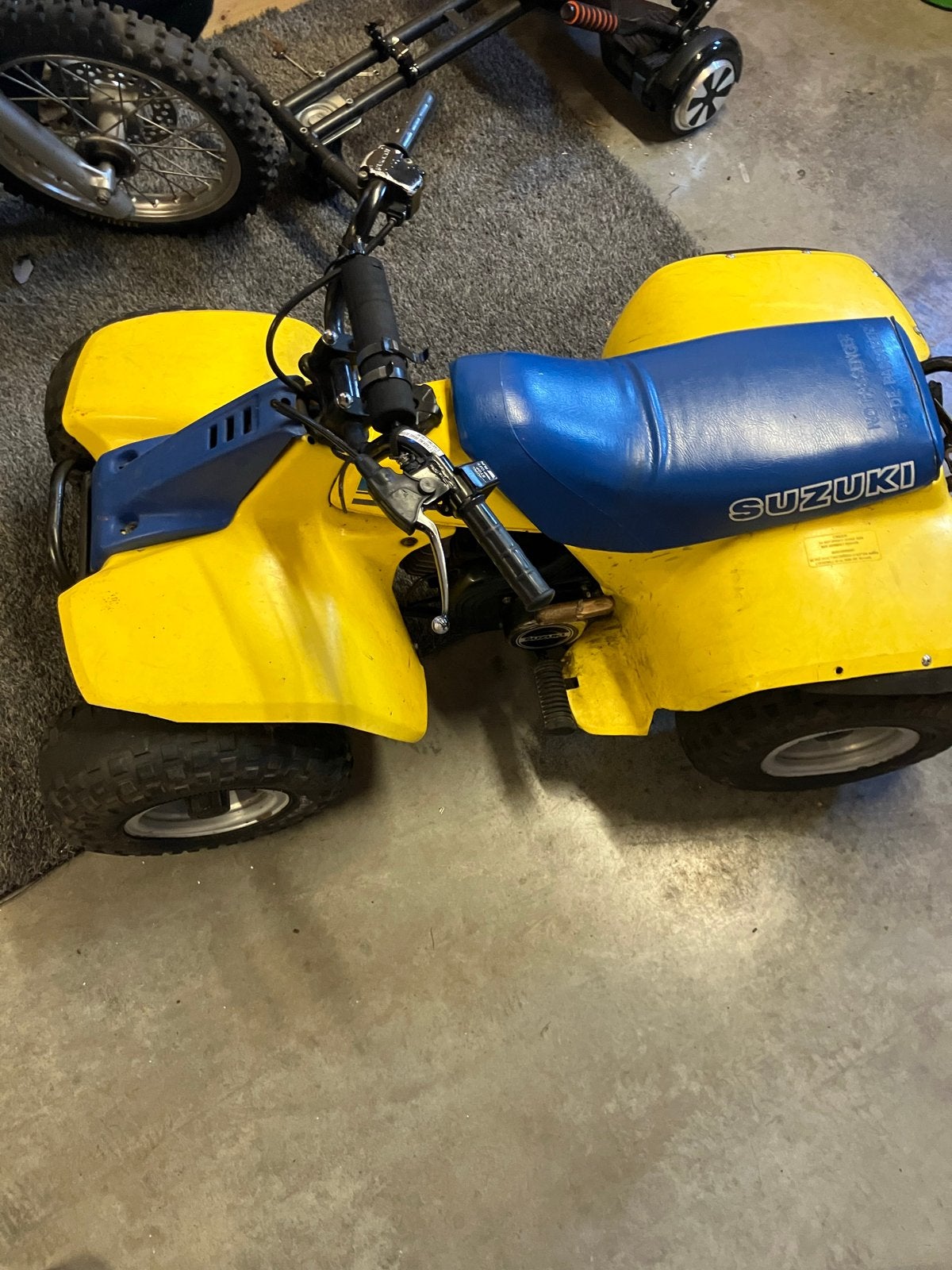 Suzuki lt 50 - Gele Kinderquad, Ophalen of Verzenden, Gebruikt, 50 cc