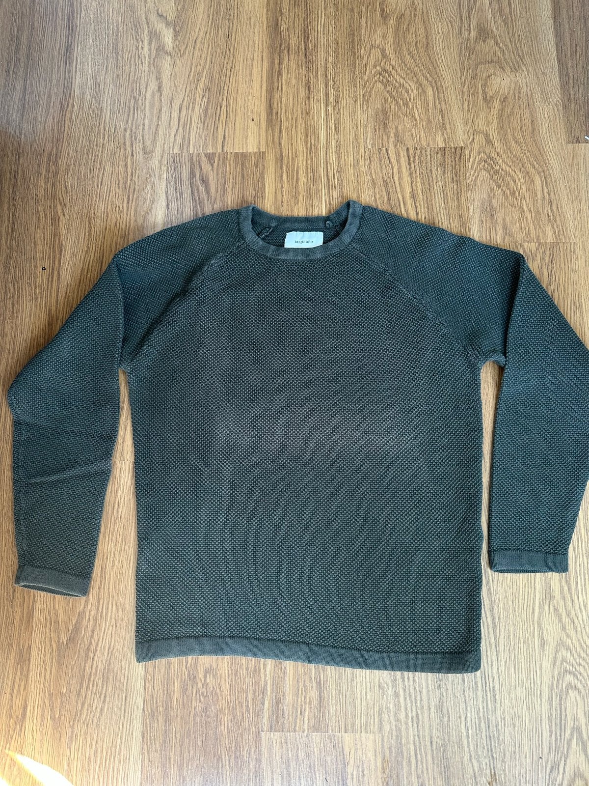 Groene Required trui - Maat XL, Ophalen of Verzenden, Gedragen, Maat 56/58 (XL), Groen
