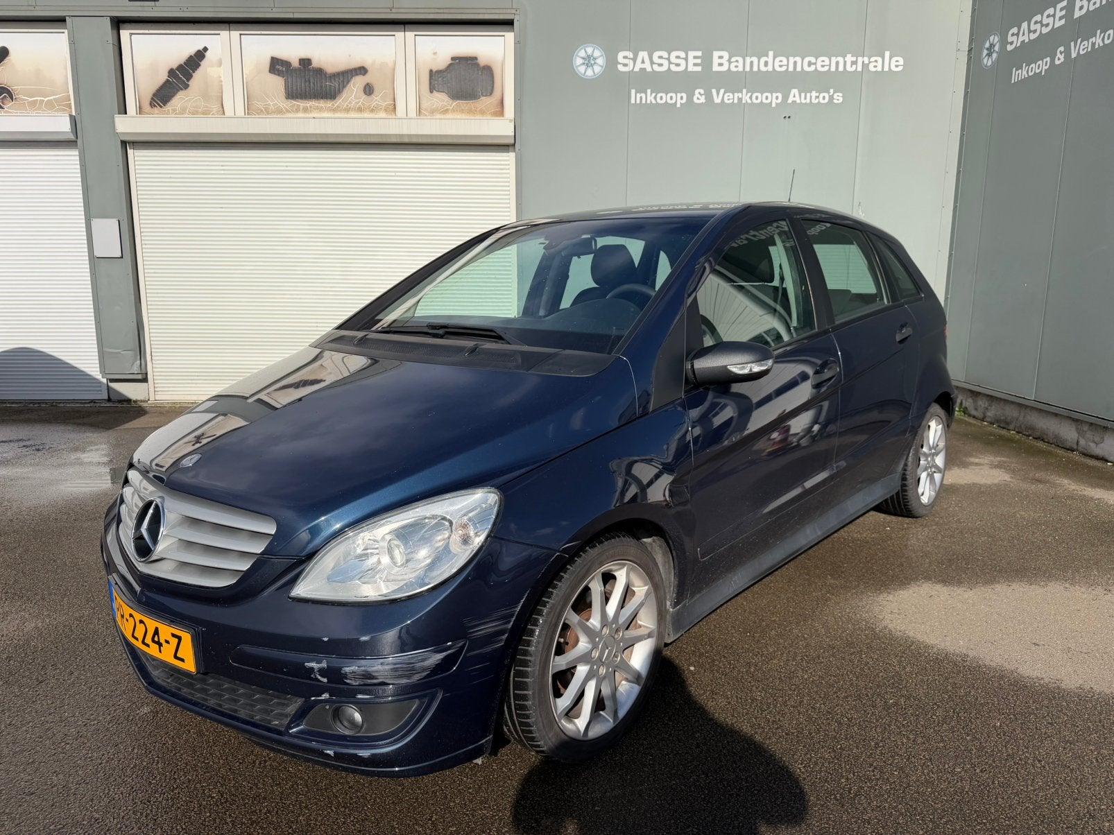 Mercedes-Benz B-Klasse 1.5 B160 5DRS CVT 2006 Blauw, Stof, 1498 cc, Zwart, 14 km/l