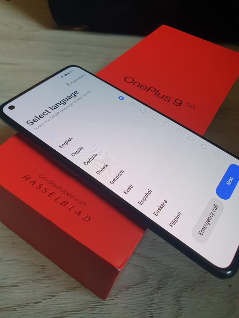 OnePlus 9 5G perfekte staat 128gb, Ophalen of Verzenden, Zwart