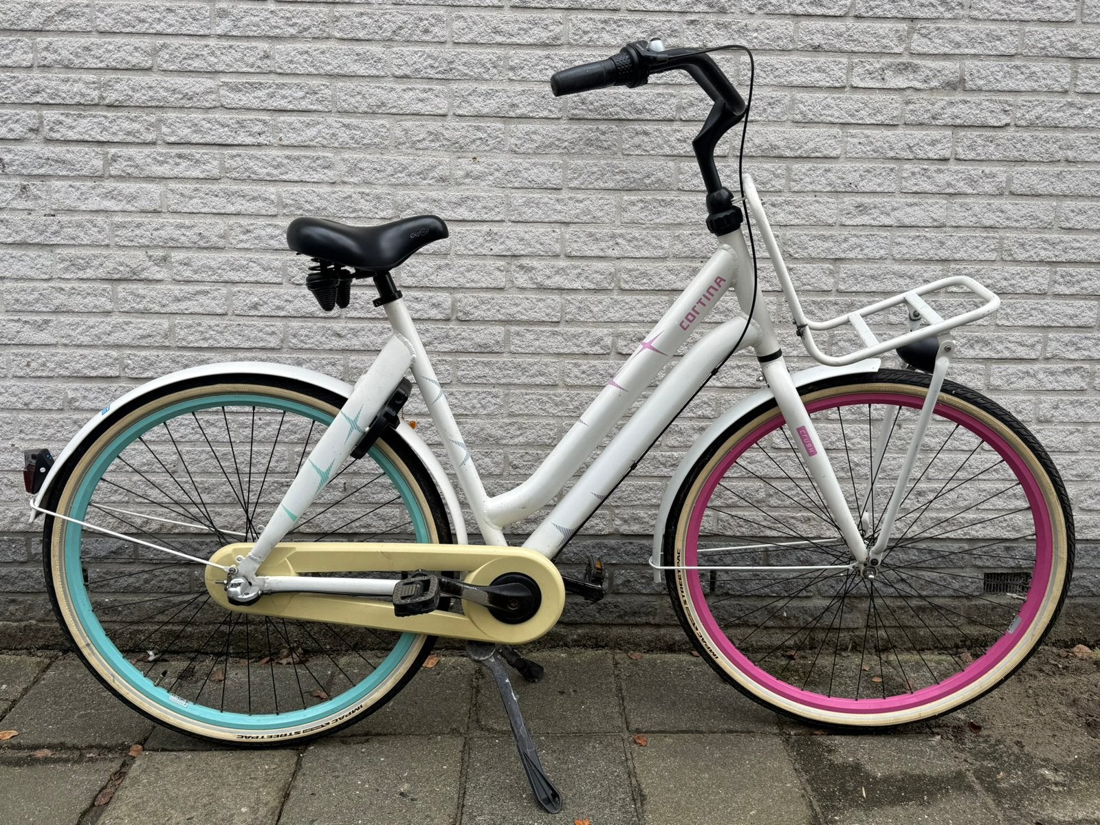 Nette Cortina Crush dames 28 inch 57 cm, Fietsen en Brommers, Terugtraprem, Versnellingen, 56 cm of meer, Zo goed als nieuw