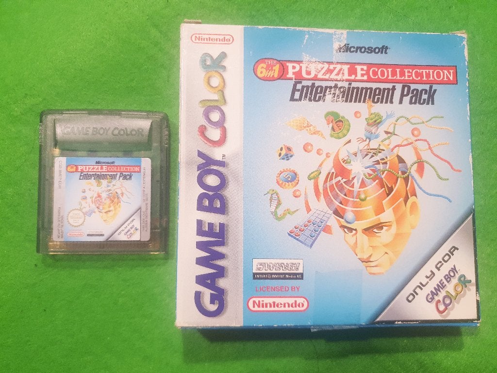 Microsoft Puzzle Collection - Nintendo Game boy Color (GBC), Puzzel en Educatief, Gebruikt, Verzenden, 1 speler