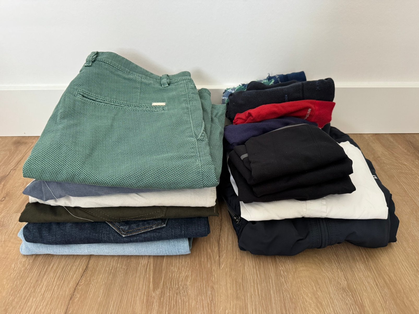 Pakket heren kleding maat s/m, Ophalen of Verzenden, Gedragen, Maat 46 (S) of kleiner