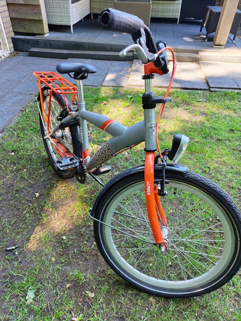 Kleurige jongensfiets 22 inch - 6-9 jaar, Ophalen of Verzenden, Gebruikt, Overige merken