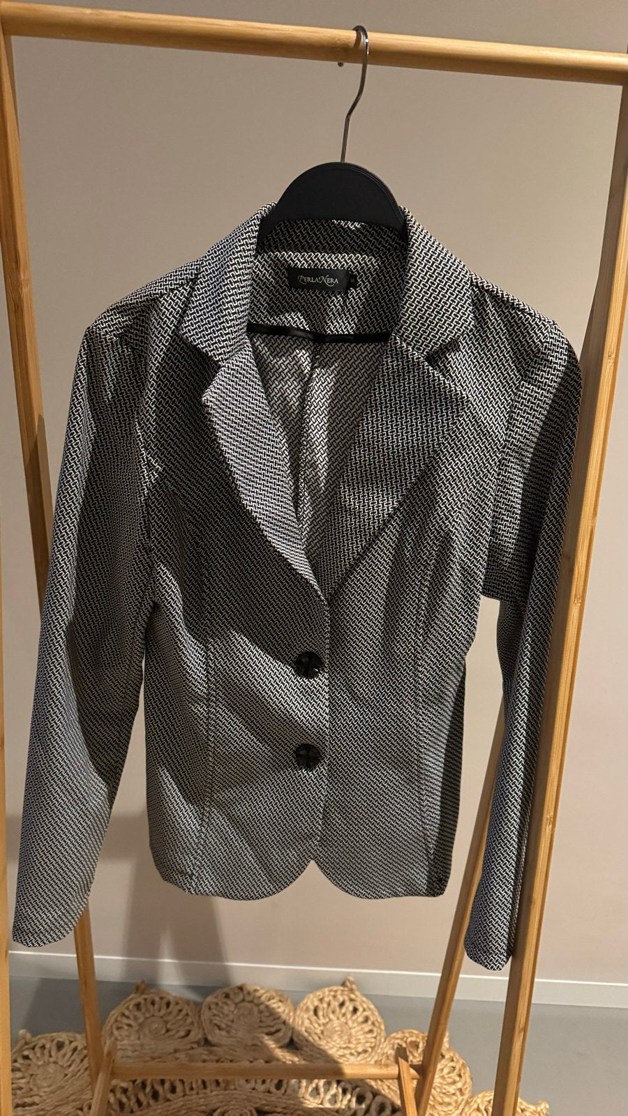 Perla Nera Kostuum/Pak - Jasje en Broek (Maat S), Kostuum of Pak, Zwart, Ophalen of Verzenden, Zo goed als nieuw