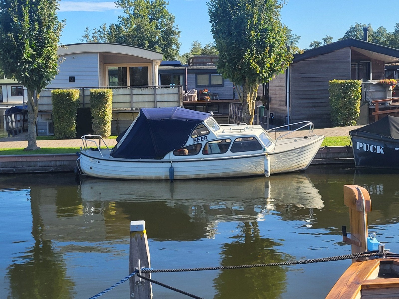 Polar 22 met dieselmotor, Watersport en Boten, Ophalen, 70 cm, Gebruikt, Afdekzeil